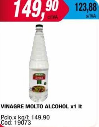 Maxiconsumo VINAGRE MOLTO ALCOHOL x1 It oferta