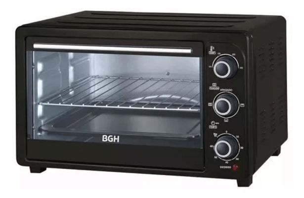 Monumental Hogar Horno electrico bgh 30l 1500w mod: bhe30m19n oferta