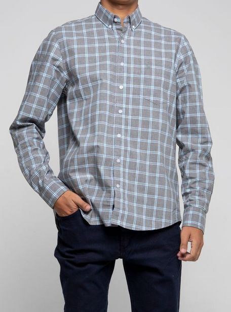 Legacy Camisa manga larga poplin melange oferta