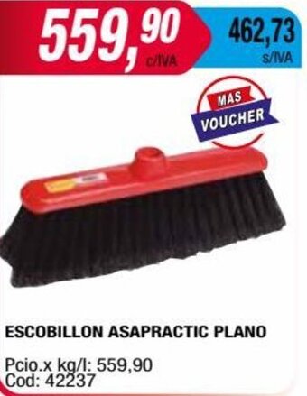 Maxiconsumo ESCOBILLON ASAPRACTIC PLANO oferta