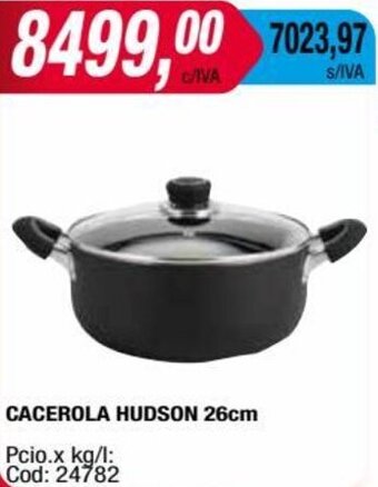 Maxiconsumo CACEROLA HUDSON 26cm oferta