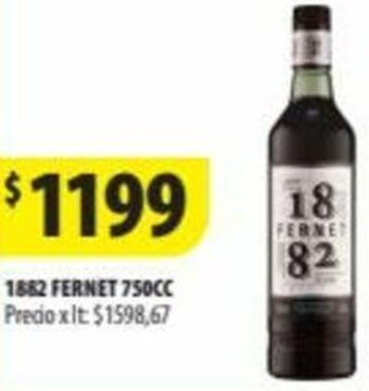 Punto Mayorista 1882 FERNET 750CC oferta