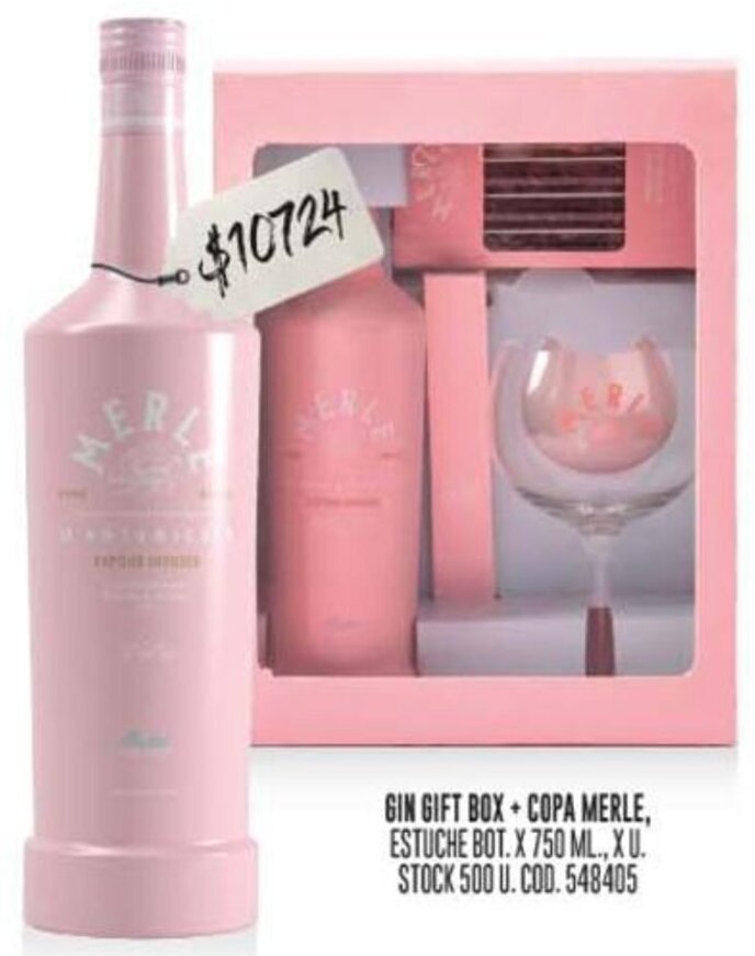 Coto GIN GIFT BOX COPA MERLE, ESTUCHE BOT. X 750 ML. oferta
