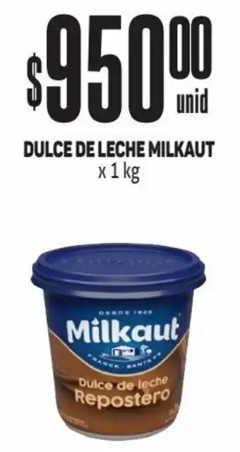 Makro DULCE DE LECHE MILKAUT x 1 kg oferta