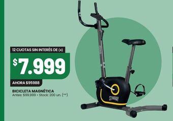 Changomas Bicicleta magnética oferta