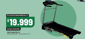 Changomas Cinta motor 1.5 oferta