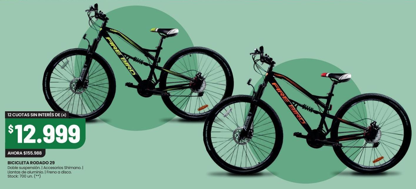 Changomas Bicicleta rodado 29 oferta