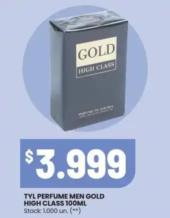 Changomas Tyl perfume men gold high class 100ml oferta