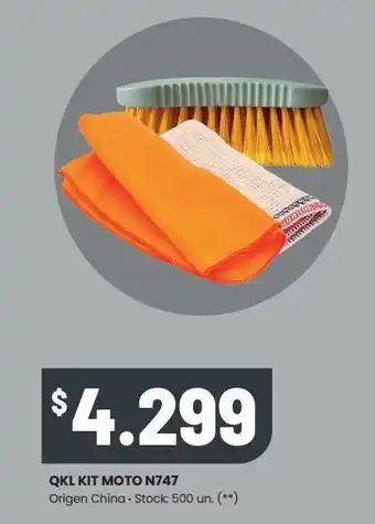 Changomas Qkl kit moto n747 oferta