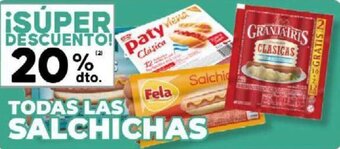Diarco TODAS LAS SALCHICHAS oferta