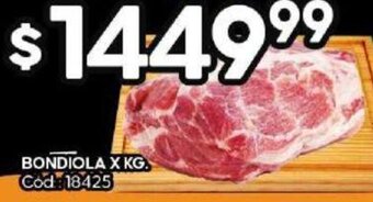 Diarco BONDIOLA X KG. oferta