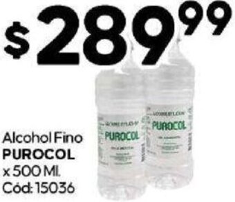Diarco Alcohol Fino PUROCOL x 500 ML oferta