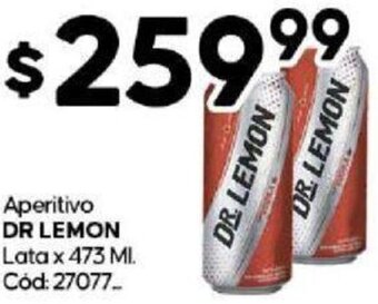 Diarco Aperitivo DR LEMON Lata x 473 ML oferta