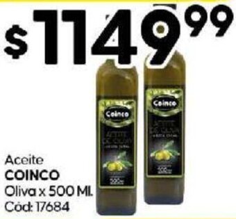 Diarco Aceite COINCO Oliva x 500 ML oferta