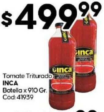 Diarco Tomate Triturado INCA Botella x 910 Gr. oferta