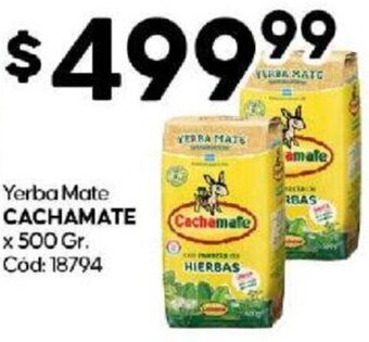 Diarco Yerba Mate CACHAMATE X 500GR oferta