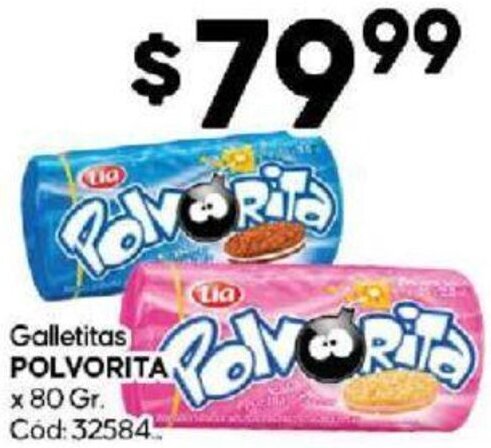 Diarco Galletitas POLVORITA x 80 Gr. oferta