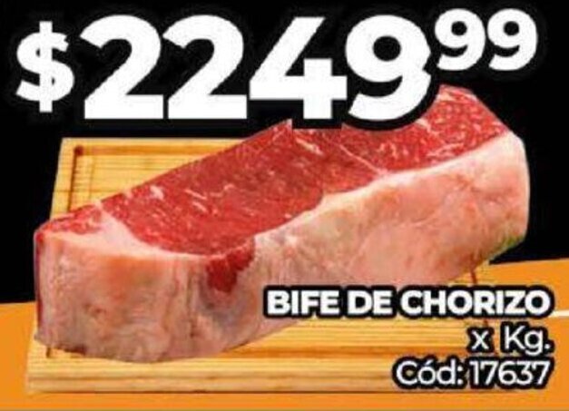 Diarco BIFE DE CHORIZO x Kg. oferta