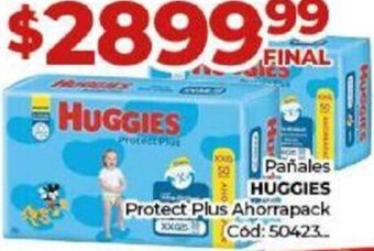 Diarco Pañales HUGGIES Protect Plus Ahorrapack oferta