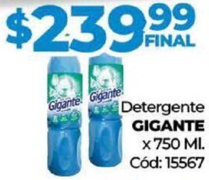Diarco Detergente GIGANTE x 750 ML oferta