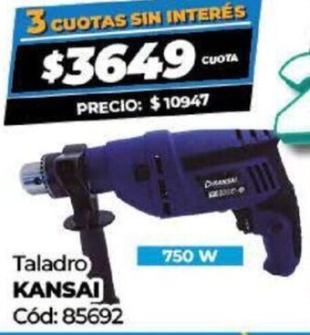 Diarco Taladro KANSAI oferta