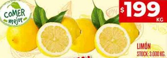 Supermercados DIA LIMÓN oferta
