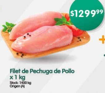 Supermercados Buenos Días Filet de Pechuga de Pollo x 1 kg oferta