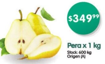 Supermercados Buenos Días Pera x 1 kg oferta