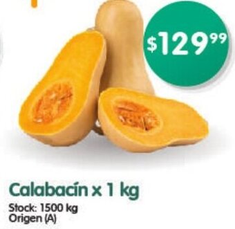 Supermercados Buenos Días Calabacín x 1 kg oferta