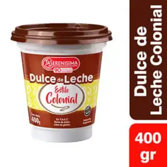 Supermercados Comodin Dulce de leche la serenisima colonial x 400 g oferta