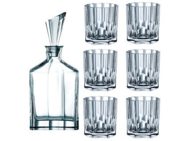 Vinoteca Ligier Nachtmann aspen juego de whisky botella + 6 vasos oferta