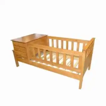 Oscar Barbieri Cuna con cajonera y baúl cravero 20113 cedro oferta
