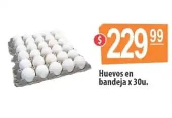 Autoservicio Capo Huevos en bandeja x 30u oferta