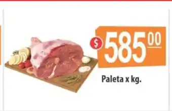 Autoservicio Capo Paleta x kg oferta