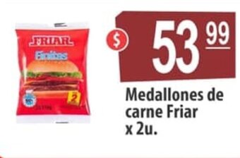 Autoservicio Capo Medallones de carne Friar x 2u oferta