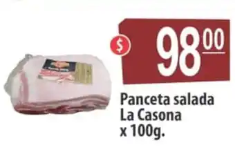 Autoservicio Capo Panceta salada La Casona x 100g oferta