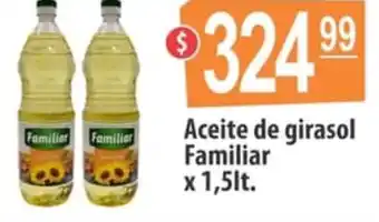 Autoservicio Capo Aceite de girasol Familiar x 1.5lt oferta