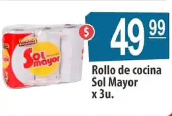 Autoservicio Capo Sol Mayor Rollo de cocina x 3u oferta
