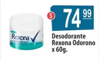 Autoservicio Capo Rexona Desodorante Odorono x 60g oferta