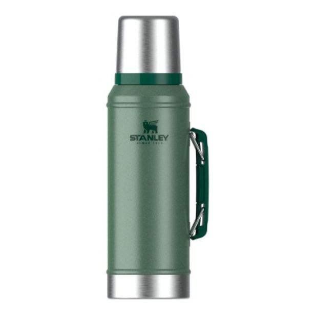 Pinturerías Rex Termo clásico stanley 950 ml con manija y tapon cebador verde oferta