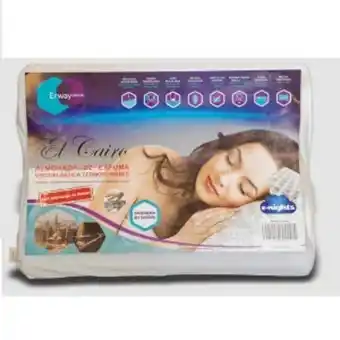 Almohada cervical de espuma viscoelástica erway el cairo anti-estrés