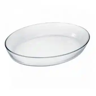 Fuente para horno ovalada vidrio marinex - 39x27 cm 4 litros