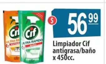 Autoservicio Capo CIF Limpiador antigrasa/baño x 450cc oferta