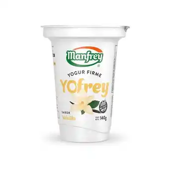 Supermercados DIA Yogur entero firme manfrey yofrey vainilla 140 gr. oferta