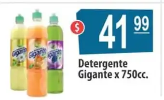 Autoservicio Capo Gigante Detergente x 750cc oferta