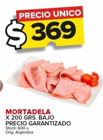 Carrefour Maxi Mortadela x 200g bajo precio garantizado oferta