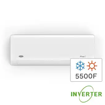 Frávega Aire acondicionado split frío/calor carrier xpower inverter 6400w 5500f 53hvg2201e oferta