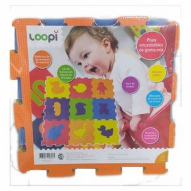 Frávega Piso de goma eva love animales 815 oferta