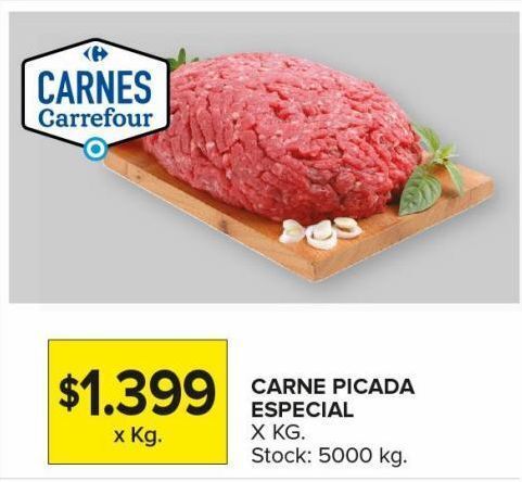 Carrefour Maxi Carne picada especial x kg oferta