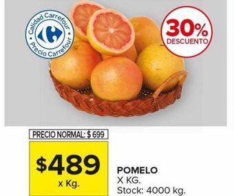 Carrefour Maxi Pomelo x kg oferta